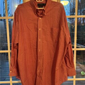 Ralph Lauren Men's Red Gingham Shirt